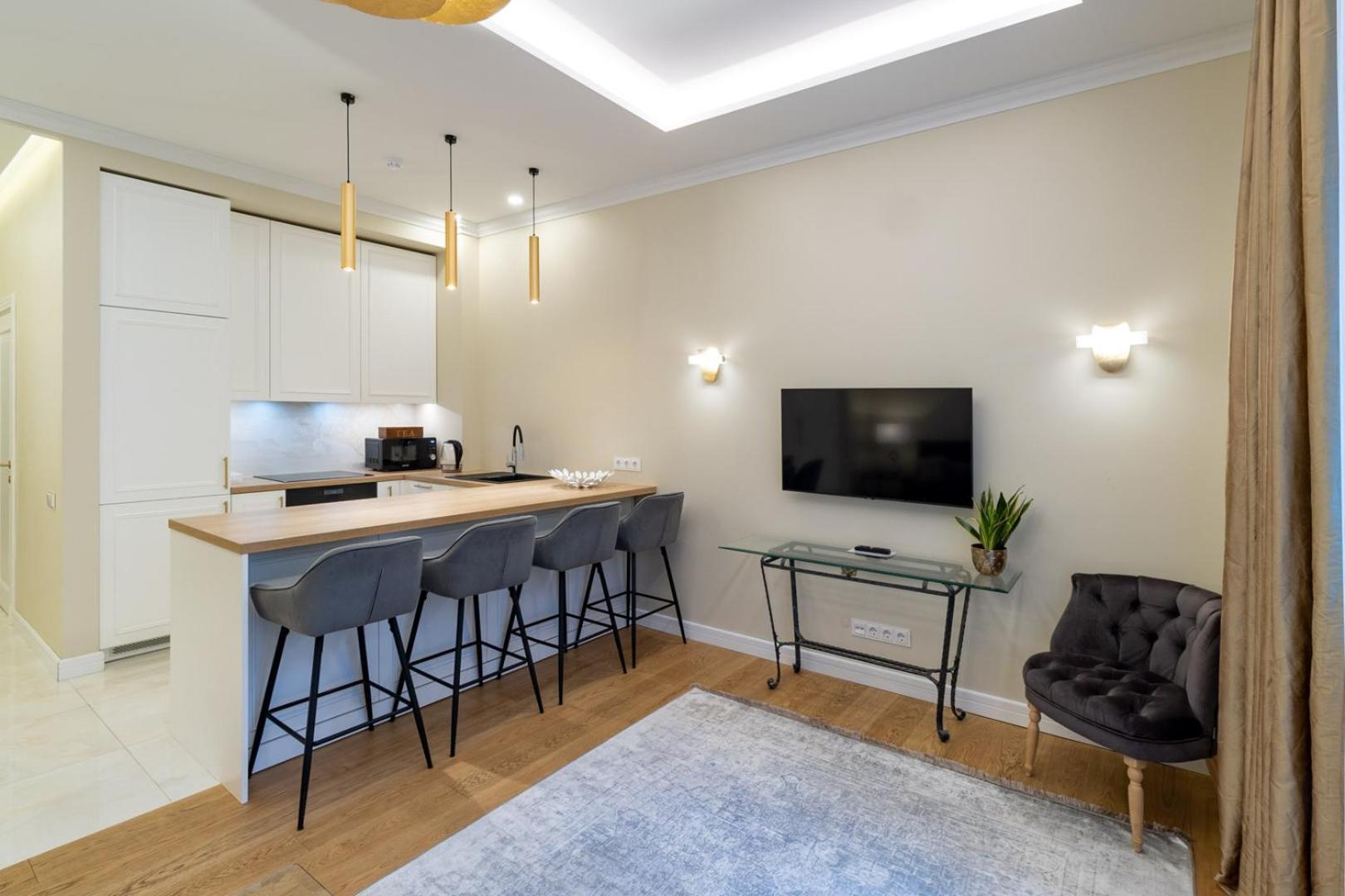 Luxury Central Apartment In Putvinskio Street Kaunas Eksteriør bilde